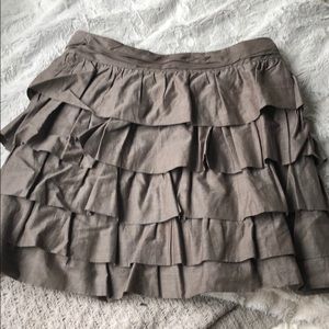 J Crew Pleated Pencil Skirt